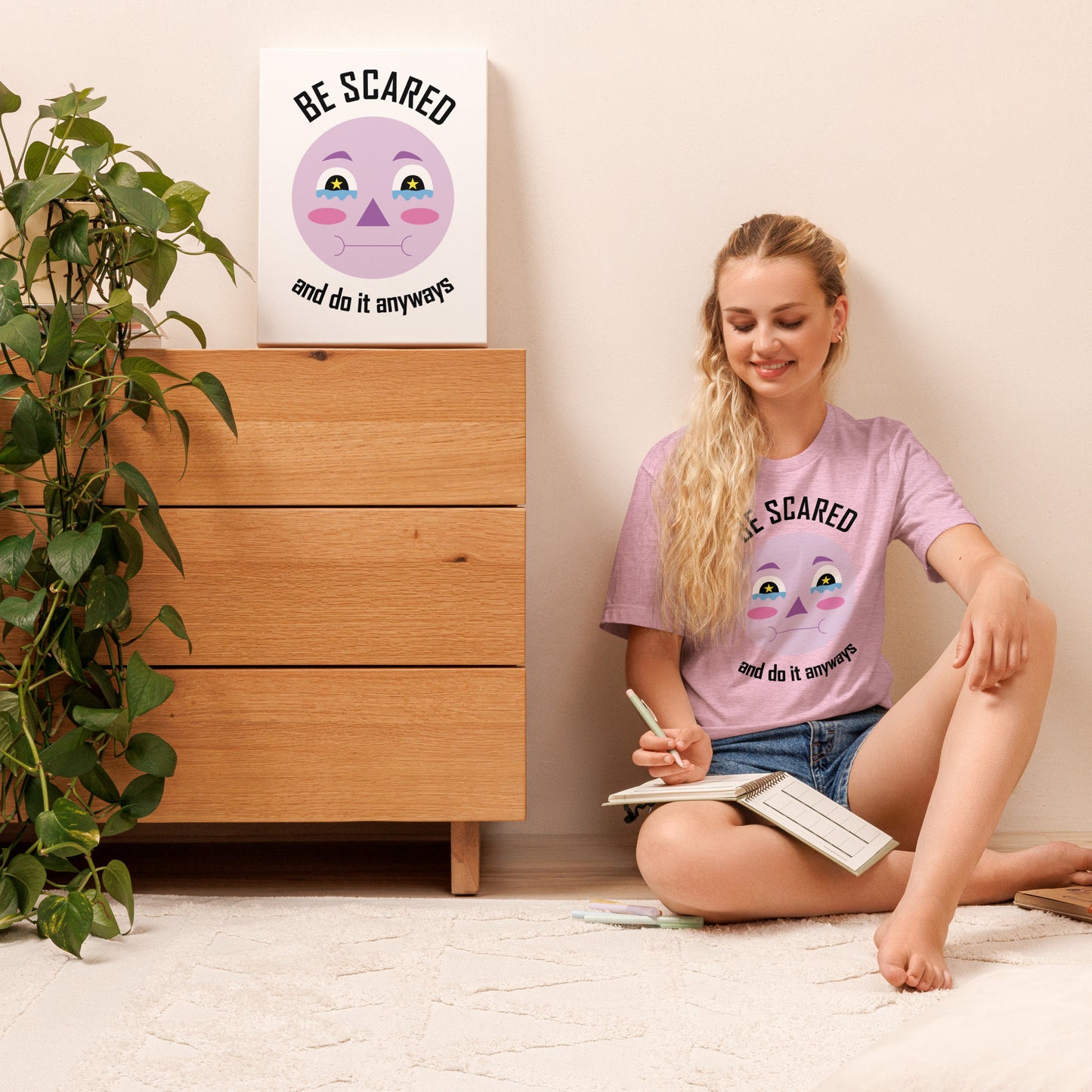 Be Scared Unisex T-Shirt