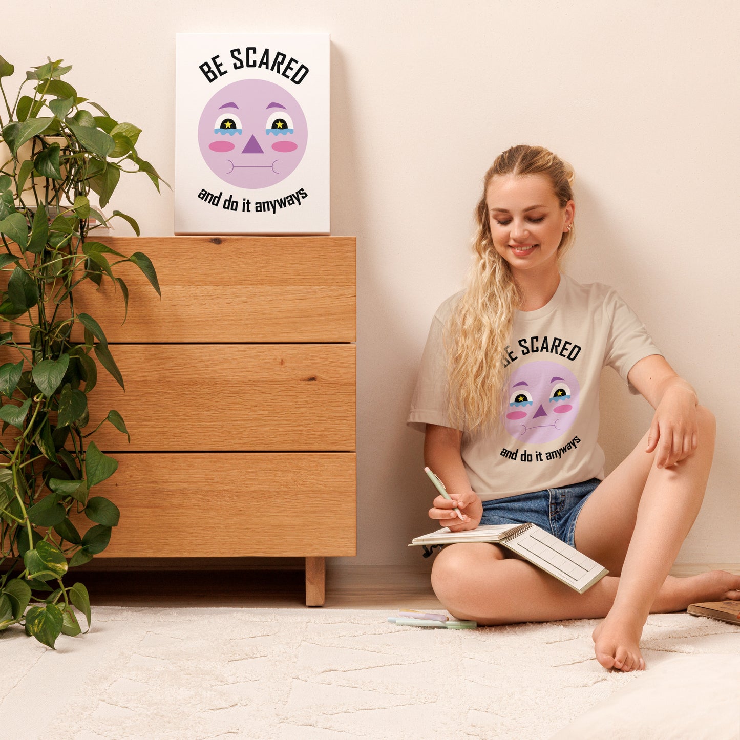 Be Scared Unisex T-Shirt