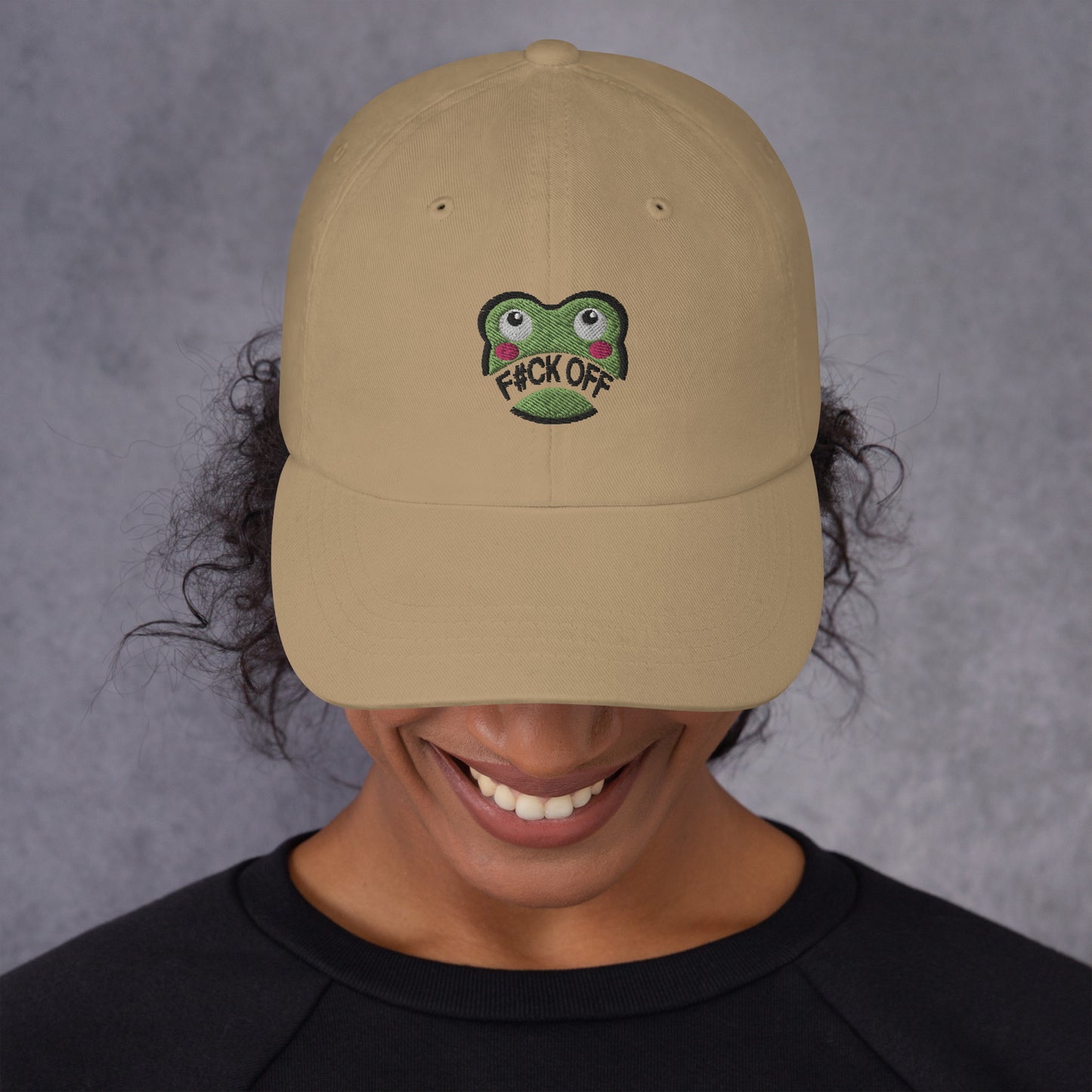 F#ck Off Frog Dad hat