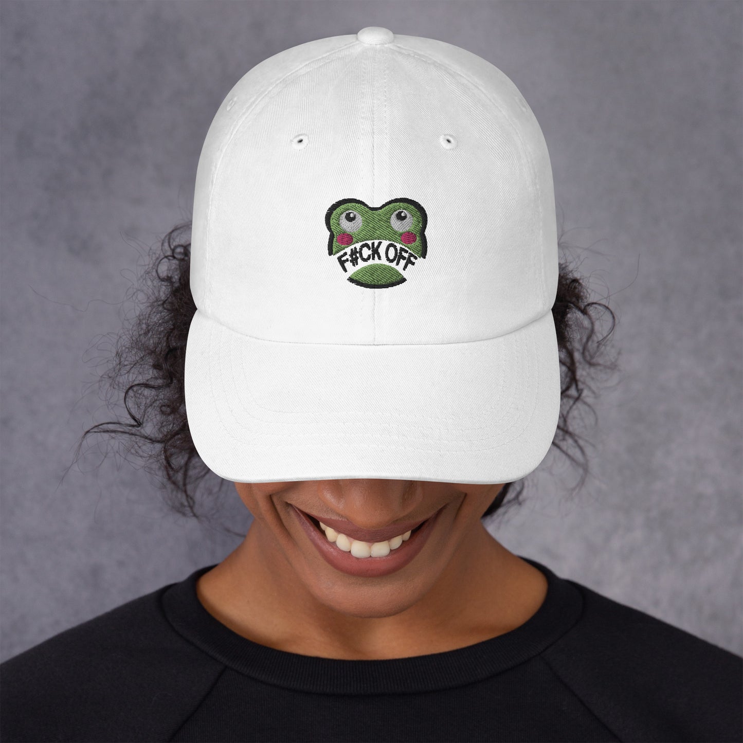 F#ck Off Frog Dad hat