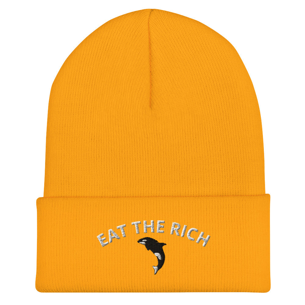 Eat the Rich Cuffed Beanie