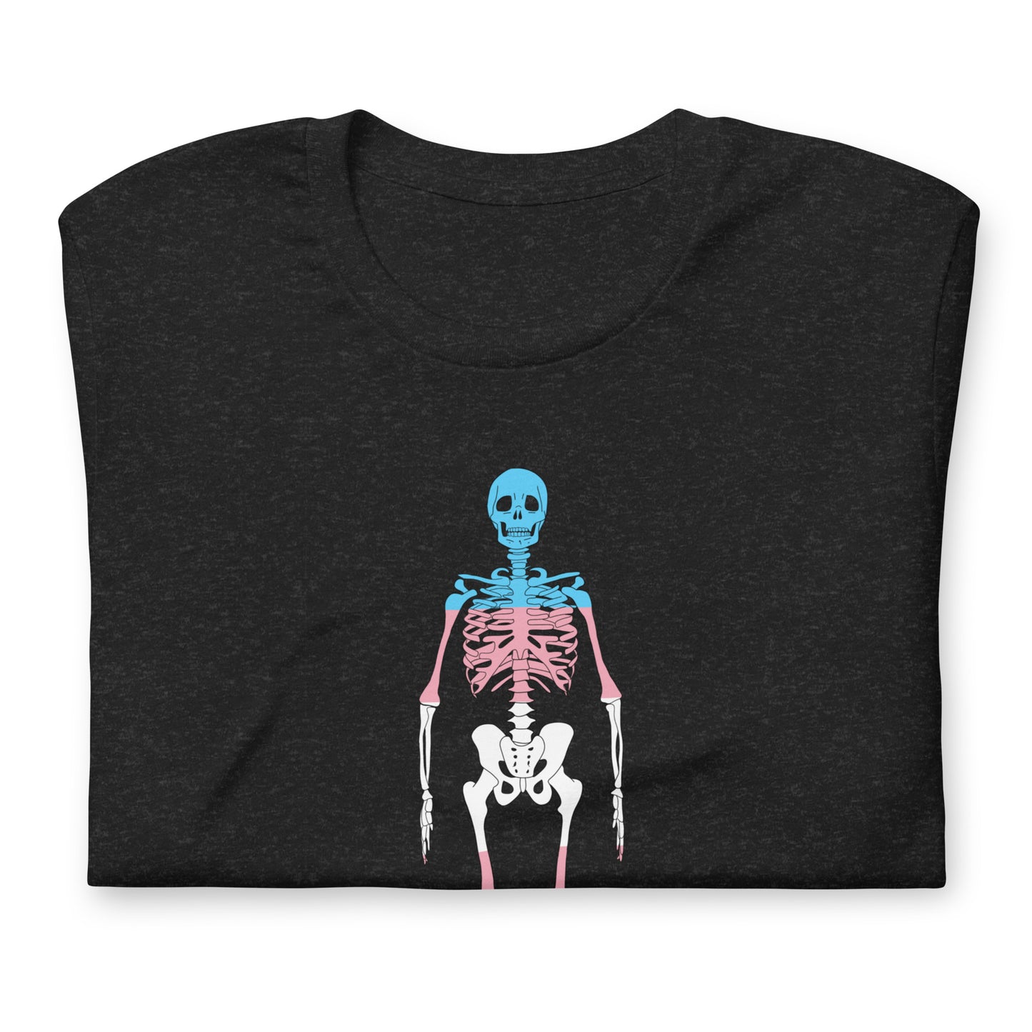 We're All Just Skeletons Trans Pride Unisex T-Shirt